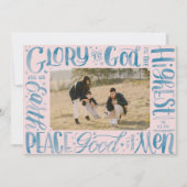 神に栄光を 水彩筆記 シーズンカード (正面)