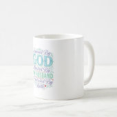 神に祝福され夫に甘やかされる コーヒーマグカップ (正面右)