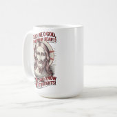 神に私を探せ コーヒーマグカップ (正面左)