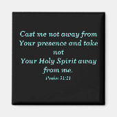 神に謝る マグネット (正面)