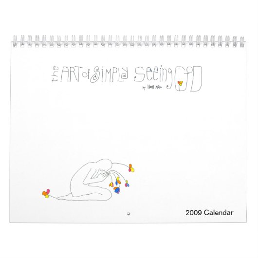 神に- 2009カレンダー単に会うことの芸術 カレンダー (カバー)