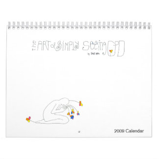 神に- 2009カレンダー単に会うことの芸術 カレンダー