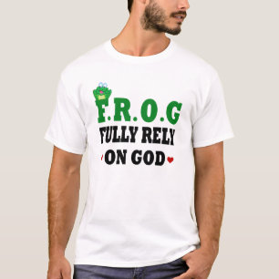 神のおかえに完全に頼る Tシャツ