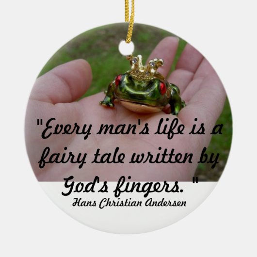 神のおとぎ話 セラミックオーナメント (正面)