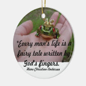 神のおとぎ話 セラミックオーナメント (左)