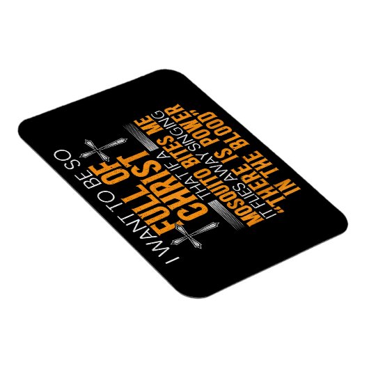 神のおもしろい忠実なキリスト教徒の宗教上の奉仕者 マグネット (右側)