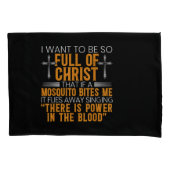 神のおもしろい忠実なキリスト教徒の宗教上の奉仕者 枕カバー (正面)