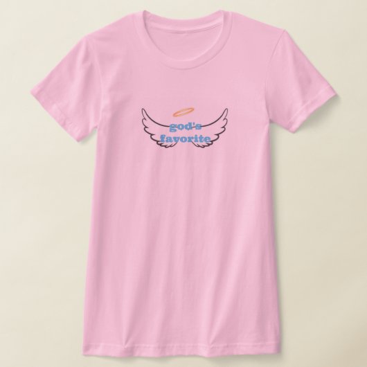 神のお気に入りの可愛いTシャツ Tシャツ (レイダウン)