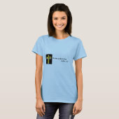 『神のお気に入り聖書の詩』/女性のTシャツ Tシャツ (正面フル)