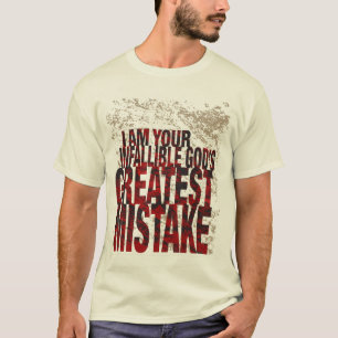 神のすばらしい間違い Tシャツ