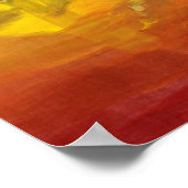 神のすべての目を見る – 抽象芸術の歪曲の芸術 ポスター (角)