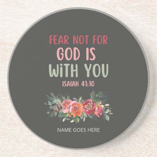 神のためではない恐怖は砂岩コースターと一緒にいる コースター (正面)