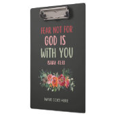 神のために恐れはないクリップボードと一緒にいる クリップボード (左)