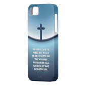 神のためのジョンの3:16はそう世界を愛しました Case-Mate iPhoneケース (裏面左)