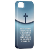 神のためのジョンの3:16はそう世界を愛しました Case-Mate iPhoneケース (裏面/右)