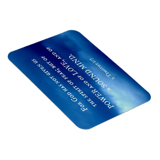 神のためのテモテの2 1:7は…与えませんでした マグネット (右側)