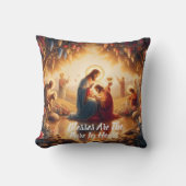 神のつながり:イエス クッション (正面)