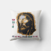 神のつながり：神に近づく クッション (裏面)