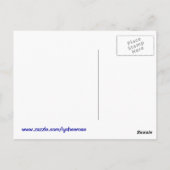 神のはがきの甲冑 ポストカード (裏面)