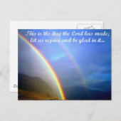 神のはがきを賛美する ポストカード (正面/裏面)