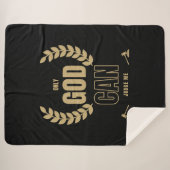 神のみが私の聖書を裁くことができる シェルパブランケット (正面(横))