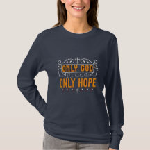“神のみぞ知る” ロングTシャツ