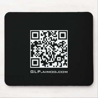 神のような生産QRコードロゴのマウスパッド マウスパッド