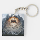 神のアセンション:主は私の岩である キーホルダー (裏面)