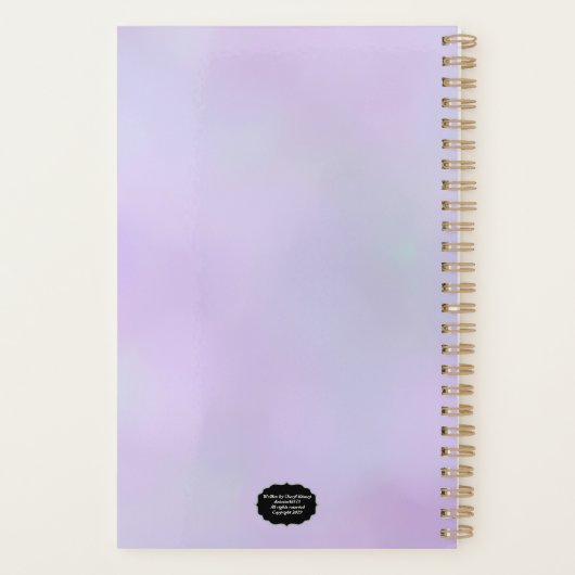 神のアーマーオブウォーターカラービジネスプランナー プランナー手帳 (裏面)