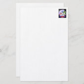 神のイエス・キリスト・ラムが文房具を復活させた 便箋 (正面/裏面)