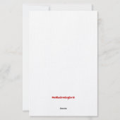 神のイエス・キリスト・ラムが文房具を復活させた 便箋 (裏面)