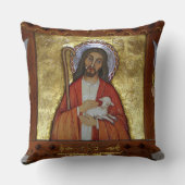 神のイエス・キリスト・ラム クッション (裏面)