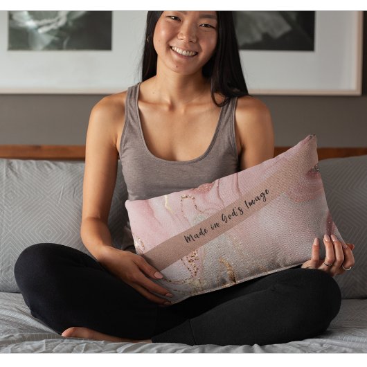 "神のイメージで作られた"アクセントピローカスタム文字 アクセントクッション