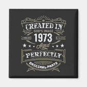 神のイメージで作成されたカスタマイズ マグネット (正面)