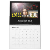 神のインスピレーション:日々の勤行カレンダー カレンダー (3月 2027)