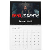 神のインスピレーション:日々の勤行カレンダー カレンダー (1月 2027)