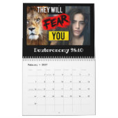 神のインスピレーション:日々の勤行カレンダー カレンダー (2月 2027)