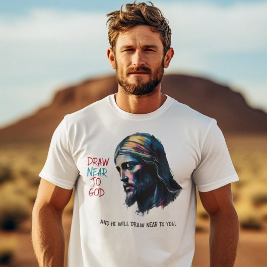 神のインスピレーション:神に近づく Tシャツ