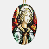 神のオーナメントの天使 セラミックオーナメント (左)