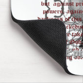 神のキリスト教の商品の装甲 マウスパッド (コーナー)