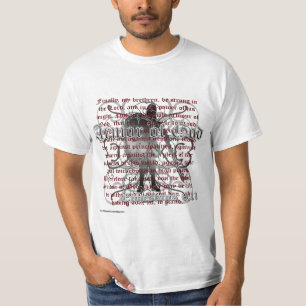 神のキリスト教のTシャツ、キリスト教の聖書の装甲 Tシャツ