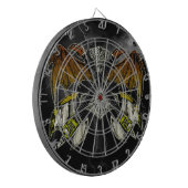 神のギターのトールのハンマー ダーツボード (正面左)