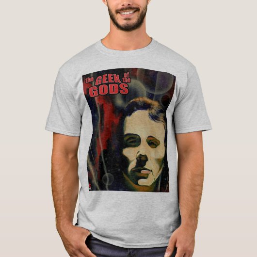 神のギーク基本Tシャツ Tシャツ (正面)