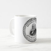 神のコレクターの版のBrigham Youngの予言者! コーヒーマグカップ (正面左)