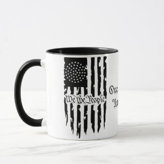 神のコーヒーマグの下の一つの共和国 マグカップ