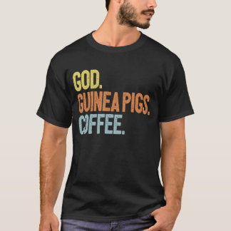 神のコーヒーモルモット Tシャツ