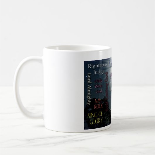 神のコーヒー・マグの名前 コーヒーマグカップ (左)