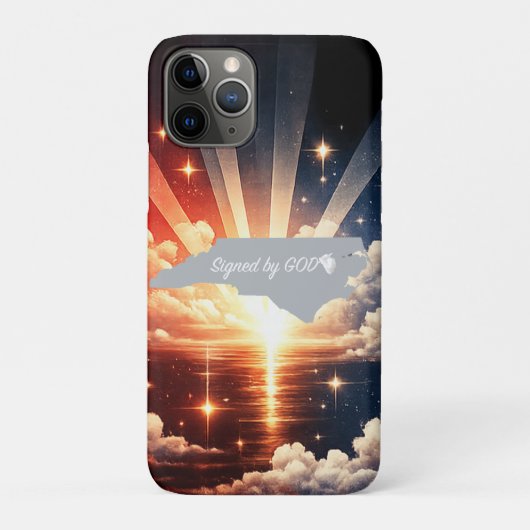 神のサイン入り Case-Mate iPhoneケース (裏)