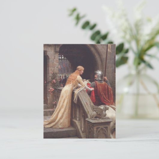 神のスピード! – エドモンド・ブレア・レイトン ポストカード (スタンド正面)