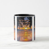 神のセレニティ祈りの言葉ツートーンマグ マグカップ (中央)